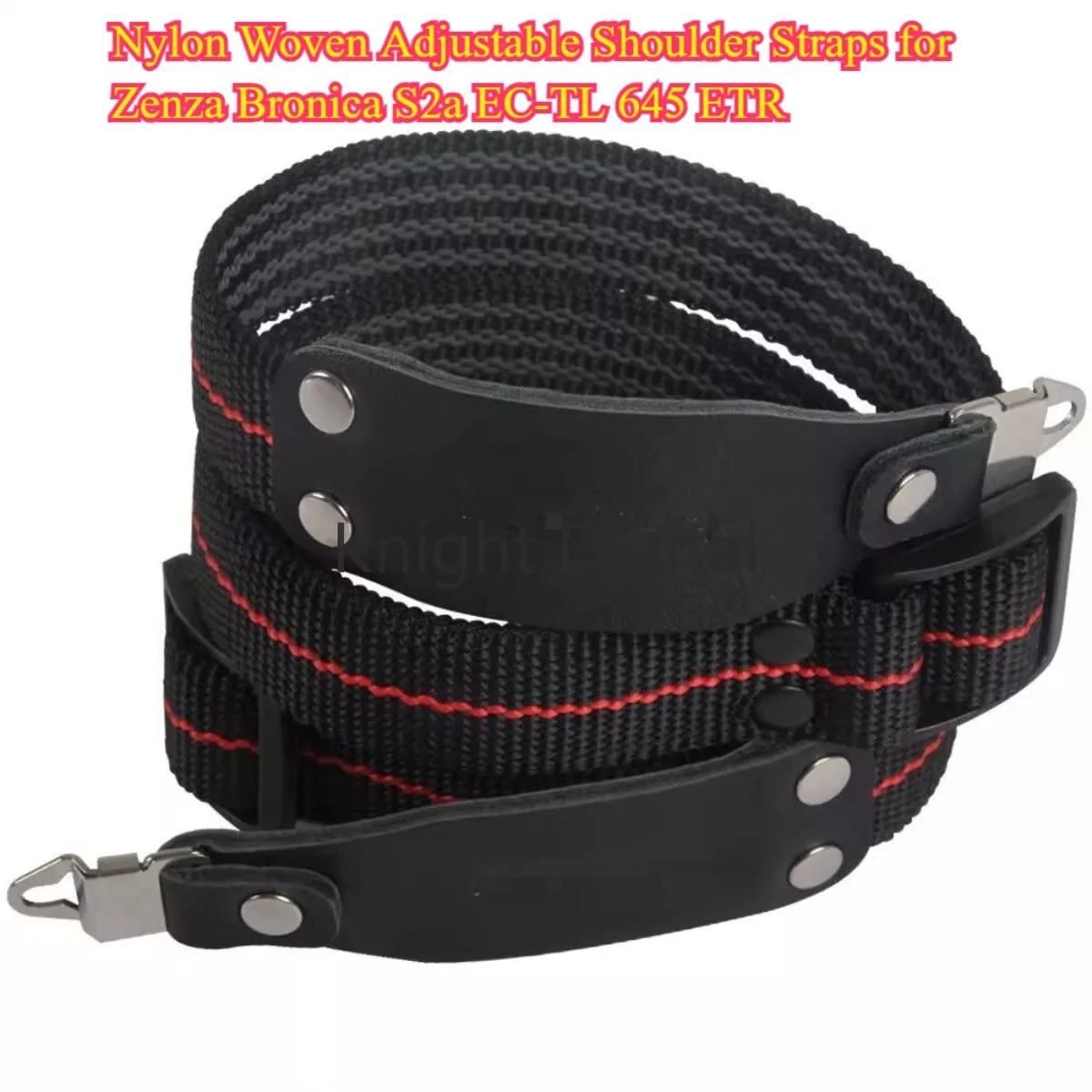 Correas ajustables tejidas de nailon para cámara, correas para hombro y cuello, agarre para cinturón de transporte para Zenza Bronica S2a EC-TL 645 ETR, accesorios para cámara