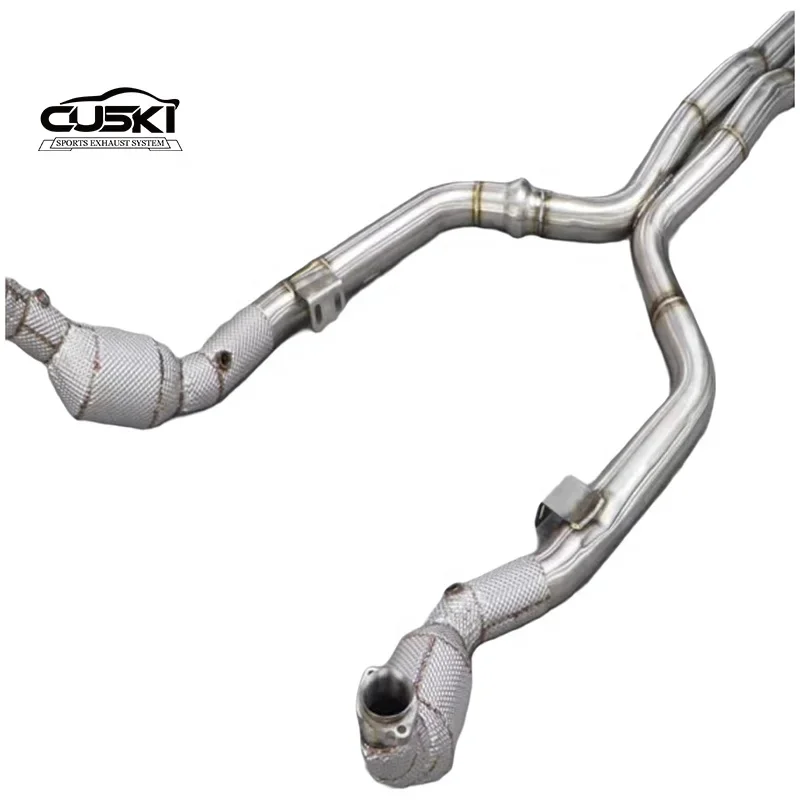 High Performance Quality hot sellin Exhaust Downpipe For Maserati Gran Turismo/GT 4.2/4.7 2008-2023 Stainless Steel Accessories