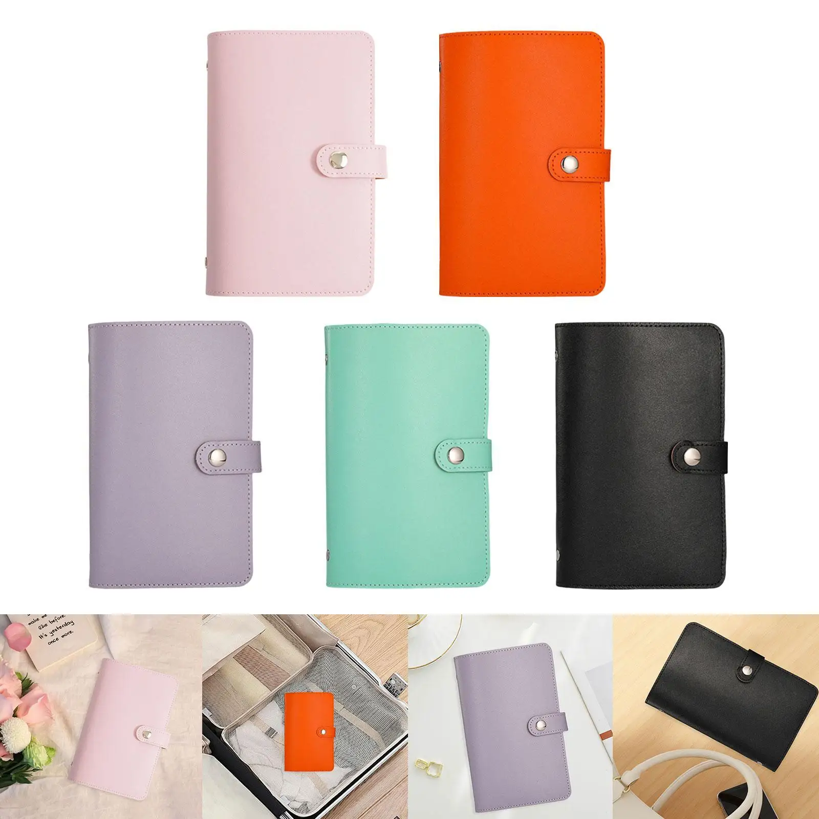 Money Saving Book Organizer Multifunction Accessories Envelope Challenge Binder Budget Binder for Decor Planning Home Gift