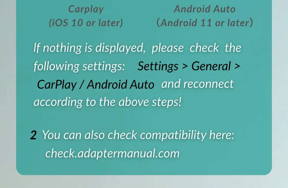 Ottocast Mini Dot Kabelloser Carplay-Adapter Android Auto Dongle Kabelgebunden zu Kabellos WiFi 6 Bluetooth 5.4 Plug & Play für Audi Kia – Detail 4