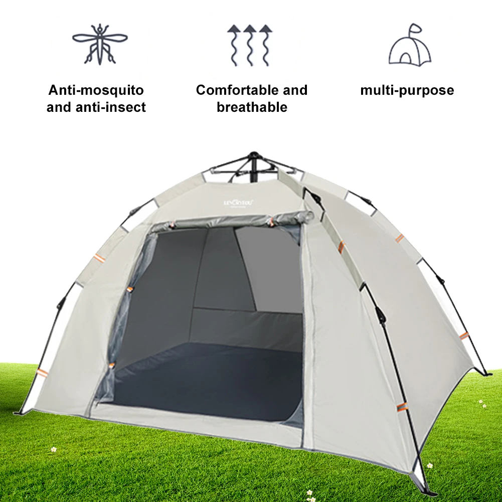 Instant Pop-Up Tent Automatic Camping Tent 2-3 Person Auto Setup Dome Tent Waterproof Family Camping Tent for Outdoor Traveling