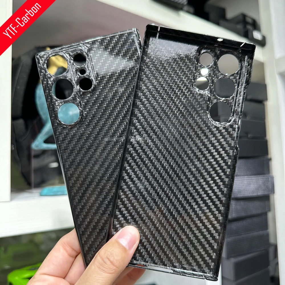 

YTF-Carbon Carbon fiber phone case For Samsung Galaxy S23 Ultra Aramid fiber Anti-fall Business cover for Galaxy S23 Ultra