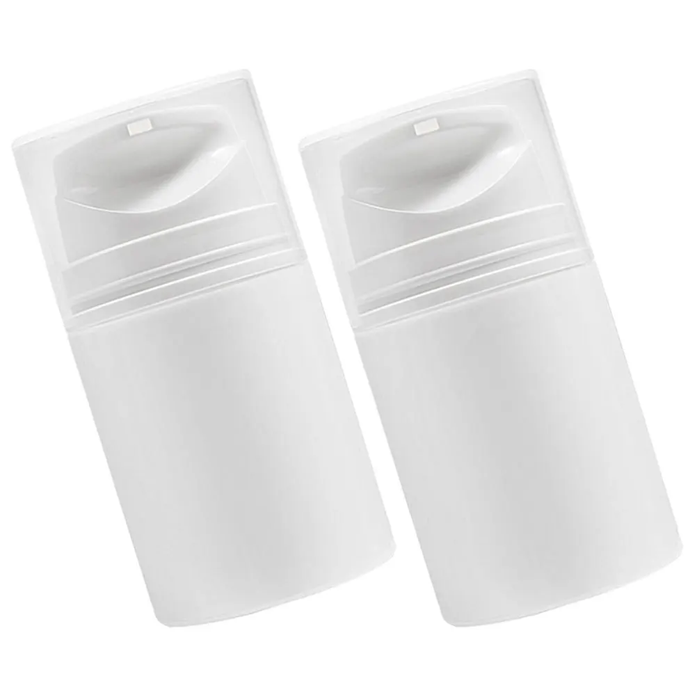 Bouteilles de Lotion à pompe à pression, conteneurs de Lotion sous vide portables, sous-bouteilles de voyage réutilisables, anti-fuite, polyvalentes, 2 pièces