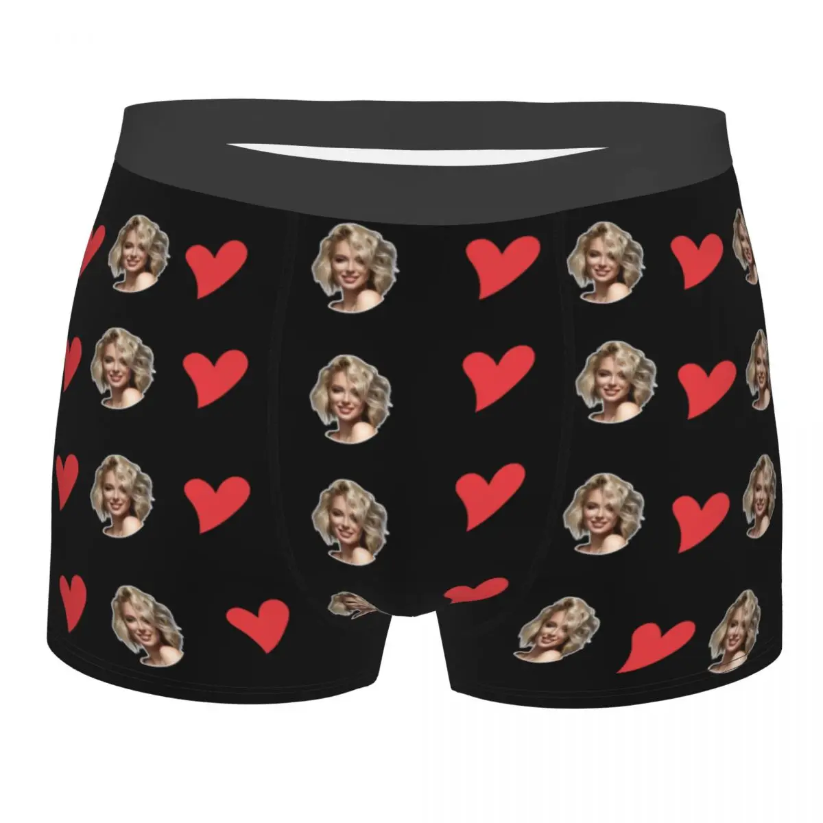 

Personalized Men's Boxer Briefs Custom Face Photo Underwear Funny Gift For Husband Customized Anniversary/Valentine's Day Gift