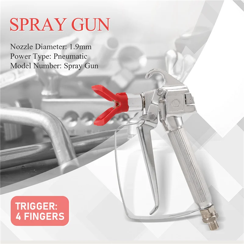 

BAAG-3600PSI Airless Paint Spray Gun With Nozzle Guard For Wagner Titan Pump Sprayer And Airless Spraying Machine