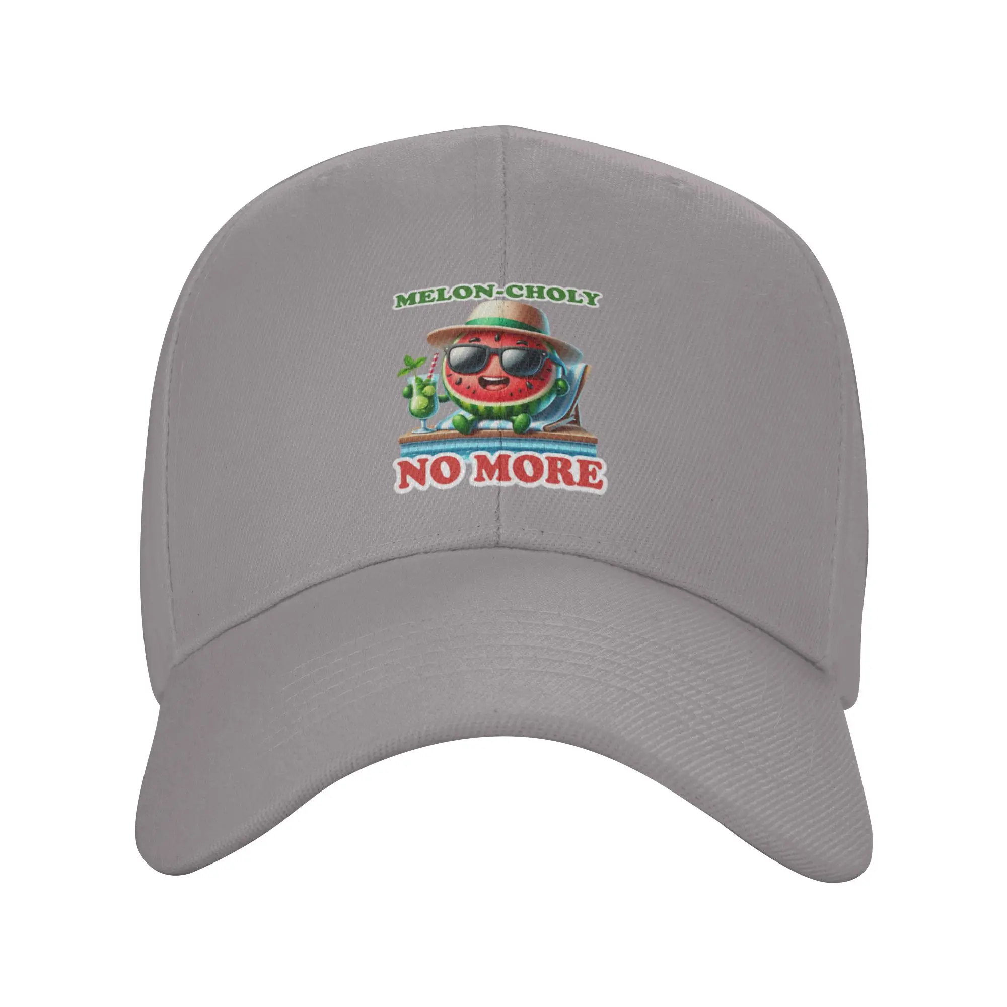 Hot Sale Watermelon Chill-Out Summer Vibes Baseball Cap  Casual Luxury Woman Cap  Cycling Luxury Woman Cap