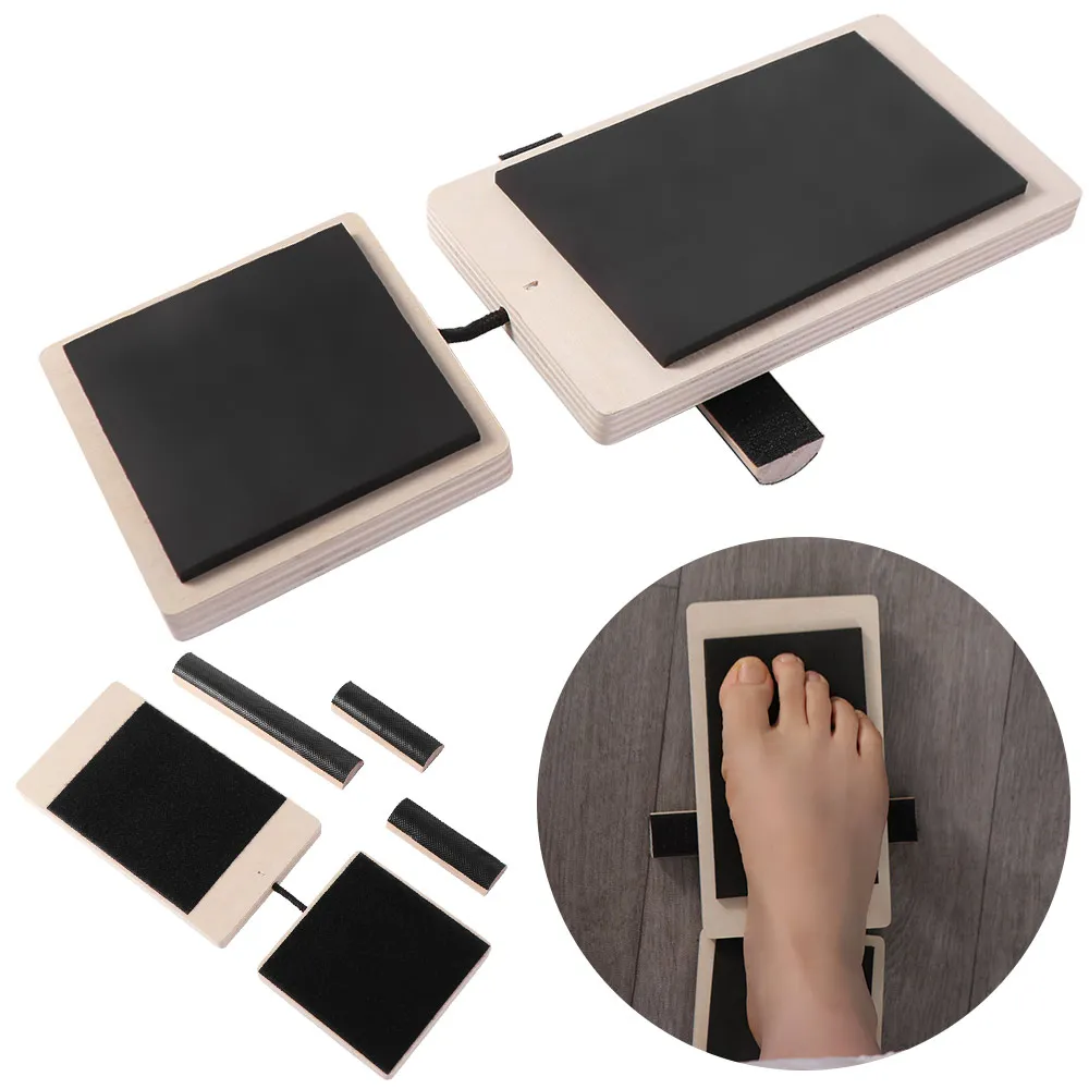 Wooden Single-Foot Ankle Balance Board