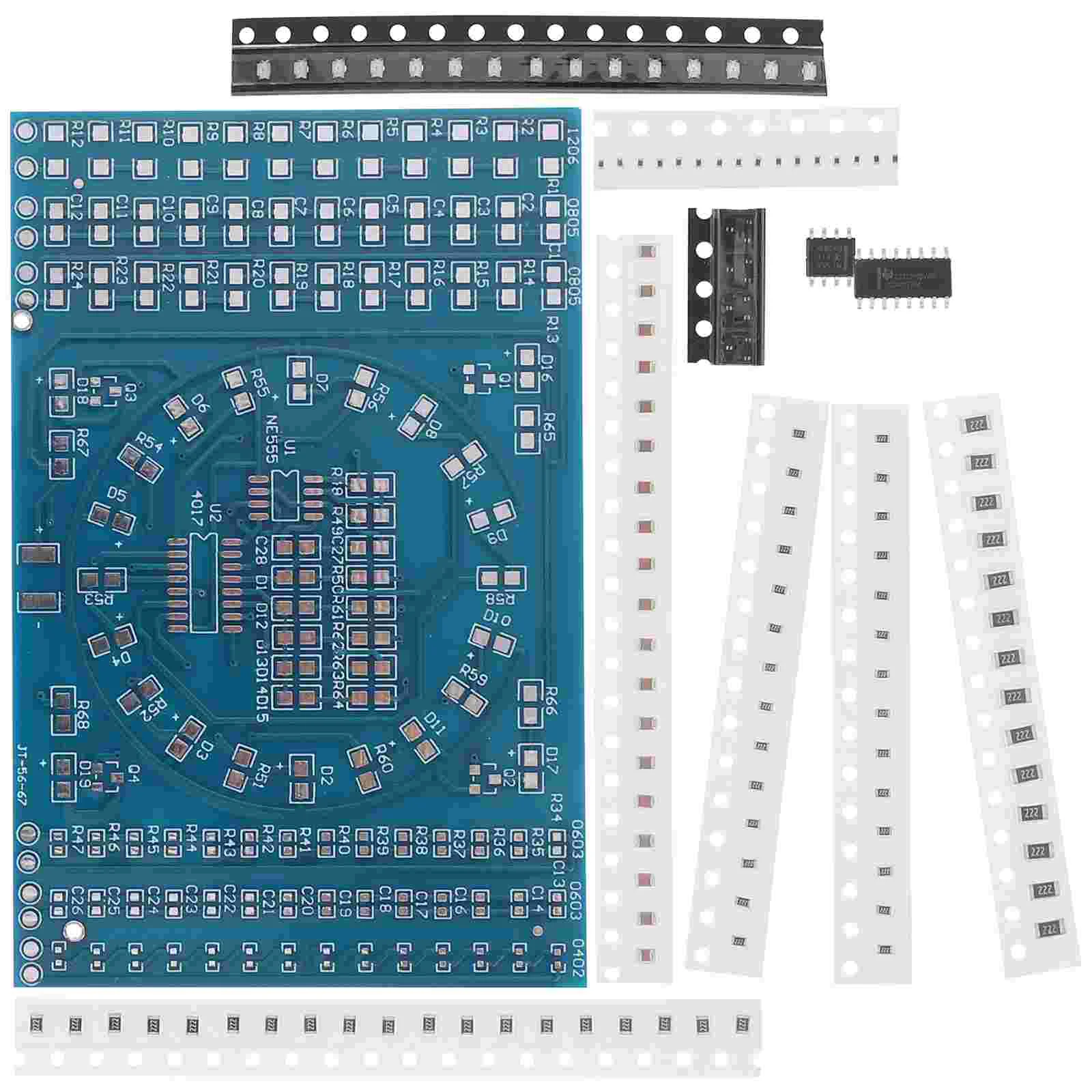 Welding Practice Kit Component Soldering Accessories Cork Boards for Walls Kits Tabletop Bulletin DIY Tool Micro Projects