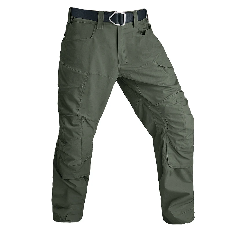 

Men's Tactical Pants Combat Gargo Elastic Camping Hunting Pant Trekking Outdoor Trousers Waterproof Oversized Quick Dry Pants