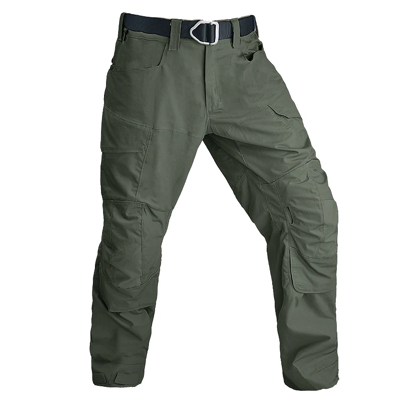 Men's Tactical Pants Combat Gargo Elastic Camping Hunting Pant Trekking Outdoor Trousers Waterproof Oversized Quick Dry Pants