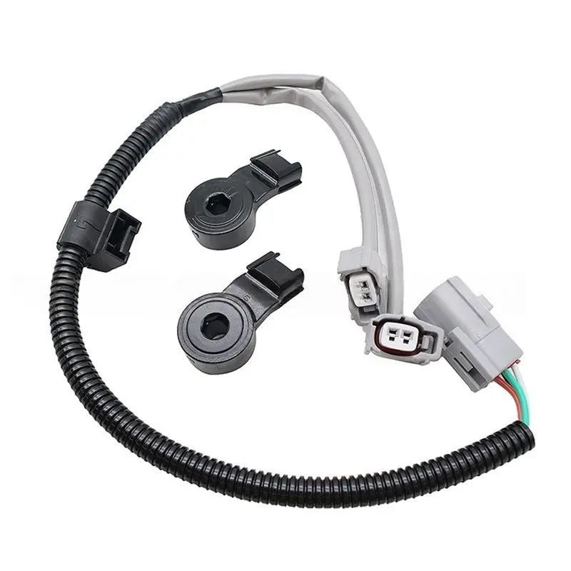 For Toyota Camry Highlander Sienna Solara Compatible New Knock Sensor With Harness Kit Part Numbers 82219-48010 89615-20090-Boom