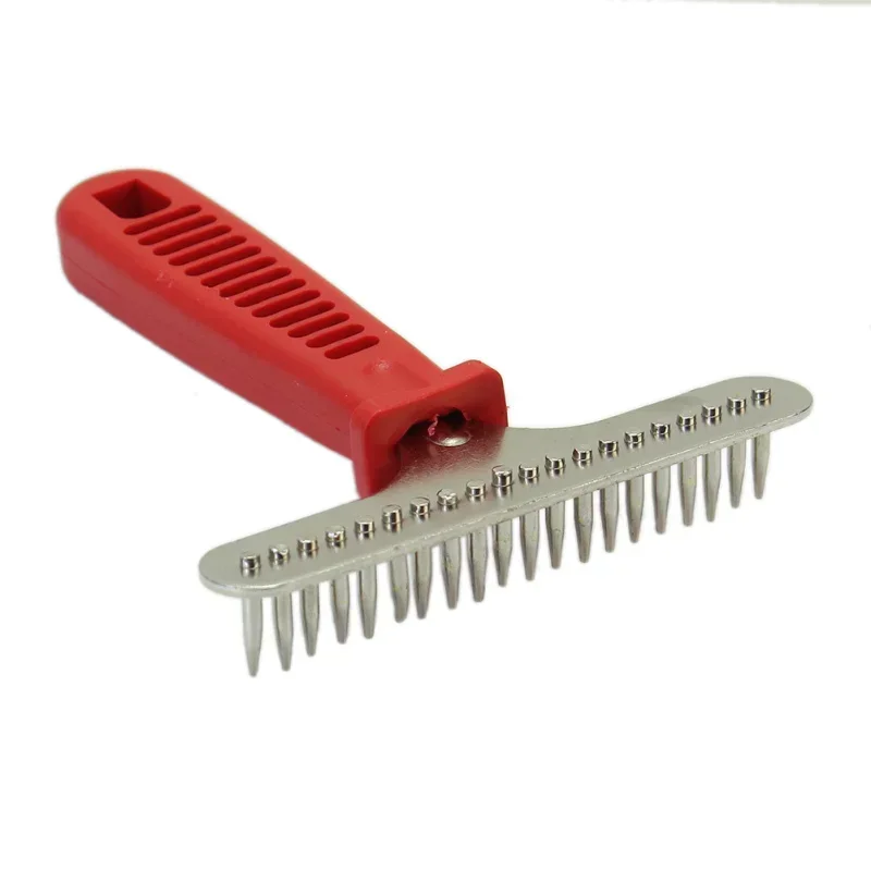 

Pet Dog Cat Professional Grooming Long Hair Fur Rake Anti-static Brush Comb Tool