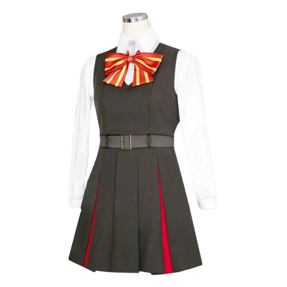 Unisex Anime Cos Asanagi Yori Cosplay Costume Uniform Custom Size