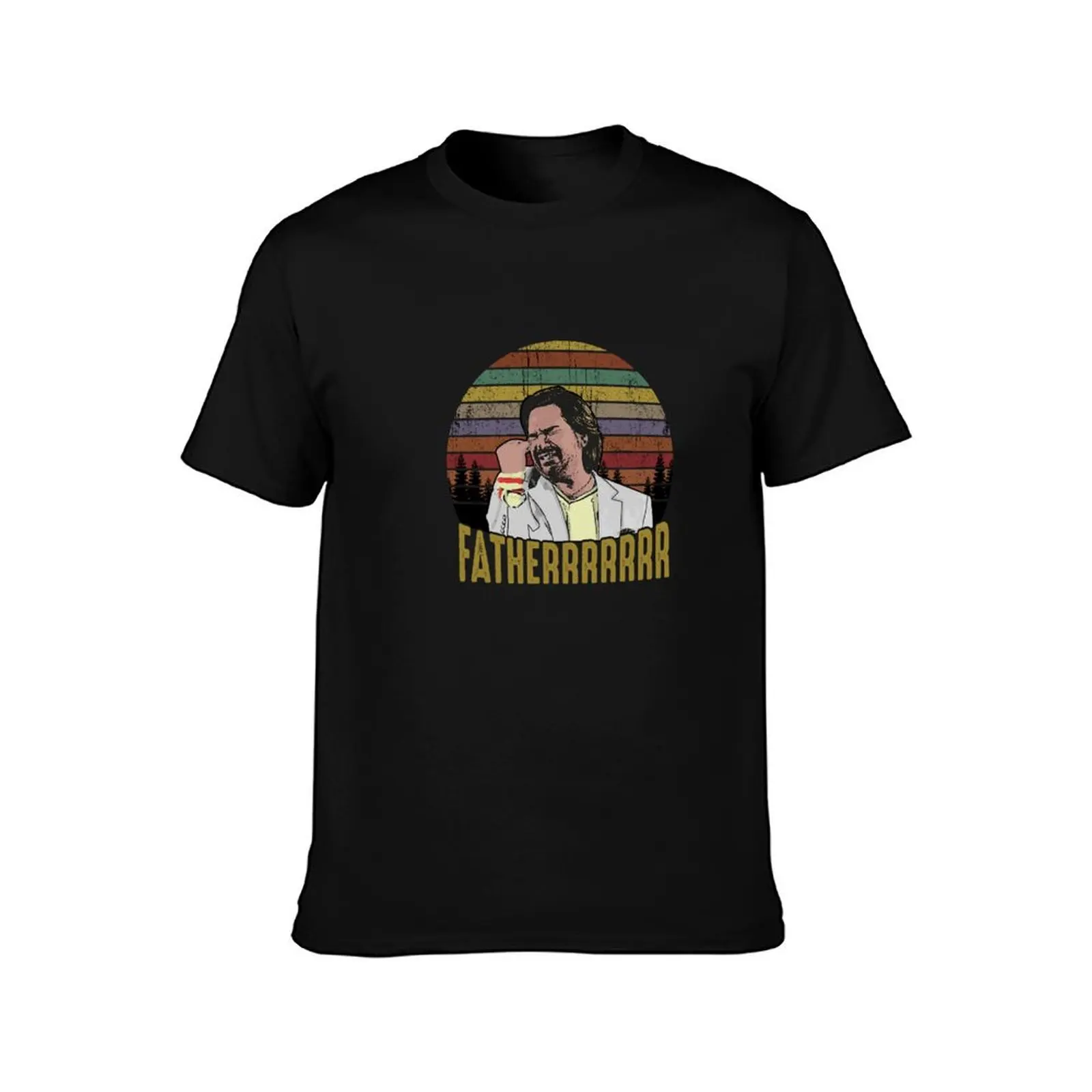 Douglas Reynholm Father The It Crowd Funny Vintage T-Shirt Stain Resistant Casual Tee T-Shirt