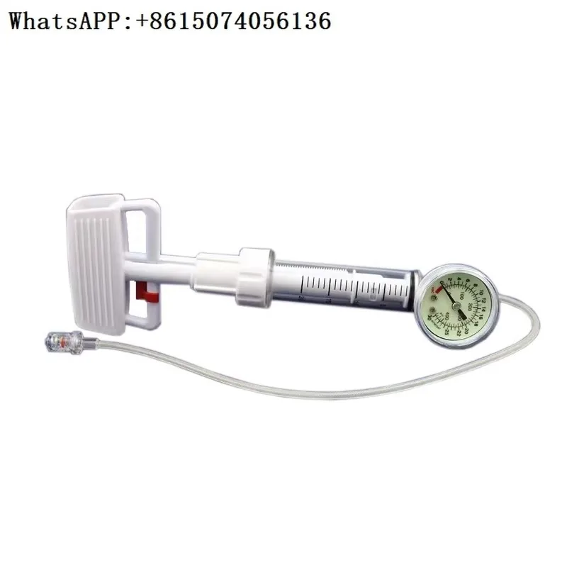 Disposable balloon dilation pressure pump 30atm 20ml Endoscopic vascular balloon dilation catheter contraction