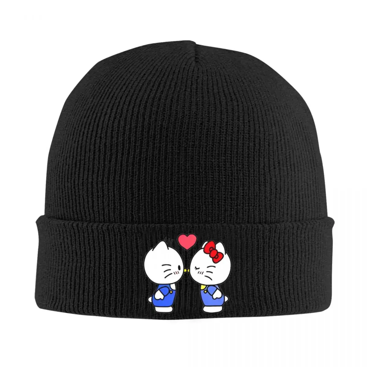 Hello Kitty Beanie Hats sanrio dear Daniel Bonnet Hats Female Male Cool Outdoor Sport Knit Hat Winter Design Warm Caps