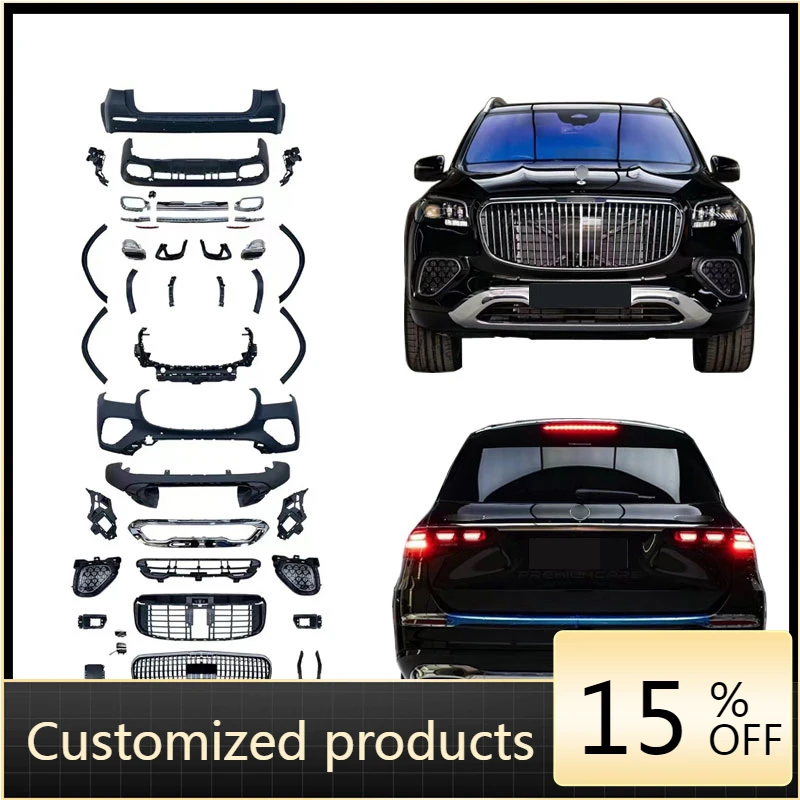 

Высокое качество, хит продаж, надежные комплекты кузова автомобиля для Benz 2024 GLS X167, обновленный комплект кузова, решетка переднего бампера, крыло Fla