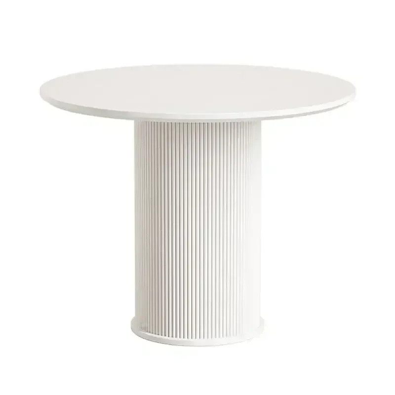 Luxury Round Coffee Table Marble Easthetic Mini Designer Coffee Table Patio Mesa De Centro Blanca Y Cafe Small Space Furniture view 5