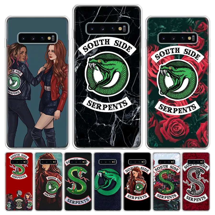 Riverdale TV Show Phone Case For Galaxy Note 20 Ultra 10 9 8 A05S A55 A35 A25 A15 A9 A8 A7 A6 J8 J6 J4 Plus Cover TPU Capa Co