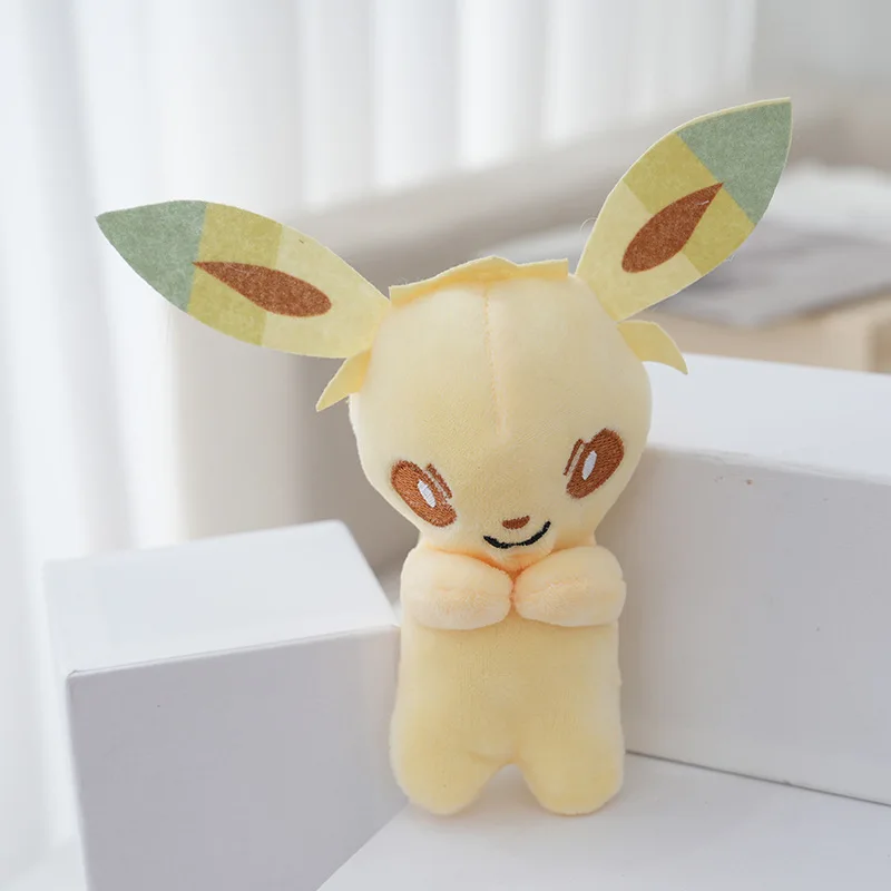 anime   Pokémon   Eevee   Breloczek pluszowy o długości 12 cm   Miękka pluszowa lalka   dziewczyna   Uroczy   Akcesoria do pakietu   Wypełnienie z bawełny PP   dekorować   Lalki-zabawki   Prezent