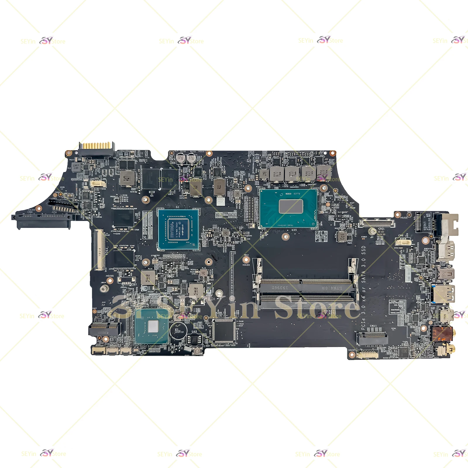 MS-16U21 Mainboard For  MSI MS-16U2 GE65 WE65 Modern  Laptop Motherboard I7-9750H T1000 T2000 100% Working