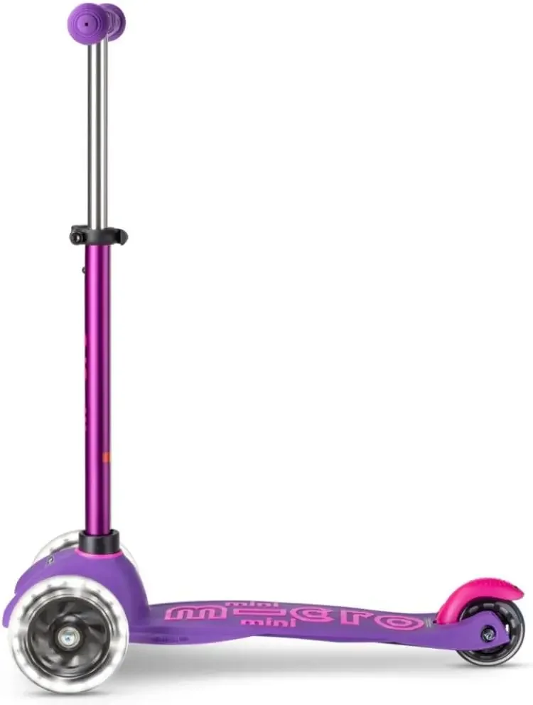 Kickboard Mini Deluxe LED Trottinette à tre roues de conception suisse