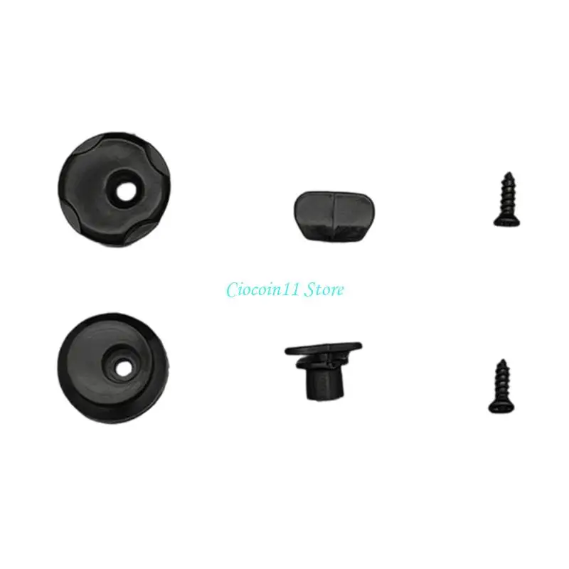 Y1UB Clear Helmet Advisor Clips Prevent Fogging ABS Permanent Season proof Motorcycle Part