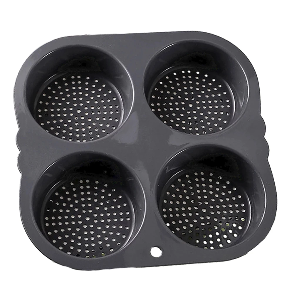 

Durable Bread Pan Baking Mould Burger Plate Cupcake Mold Kitchen Accessories Muffin Tray Non-Stick Bakeware Silicone