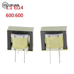 2 Pcs 1:1 EI14 Isolation Transformer Audio Transformers 600:600 Ohm Europe