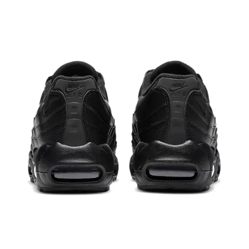 나이키 에어 맥스 95 에센셜 트리플 블랙 에어 쿠션 남성 여성을위한 편안한 운동화 미끄럼 방지 스포츠 스니커즈 CI3705-001