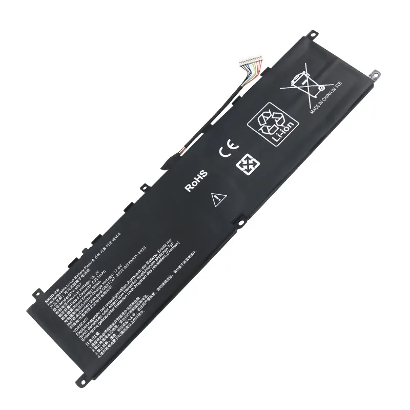 Brand New 15.2V 65Wh 4250mAh Replacement Laptop Battery BTY-M57 For MSI GP66 GP76 Leopard 10UG,10UE,11UG,11UH,10UH,11UE MS-17K3