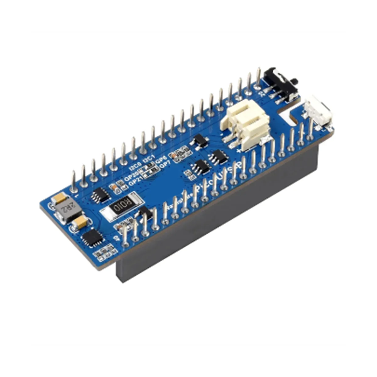 5V I2C UPS Module Uninterruptible Power Supply Expansion Board HAT Kit for RPI PICO W WH RP2040