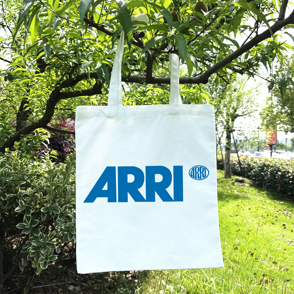 New ARRI Camera Canvas Bag Large Capacity Grocery Shopping Bag Lightweight Casual Handbags Resuable Shoulder Bag