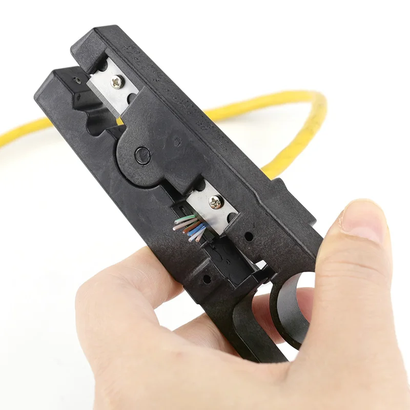 Automatic Stripping Pliers Universal Coaxial Cable Wire Stripper Crimping Tools With Hexagon Wrench