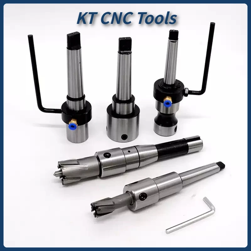 

Magnetic Drill adapter MT2 MT3 MT4 Hollow Drill Bit Holder 19.05mm 50L Adapter external cooling internal 19.05mm