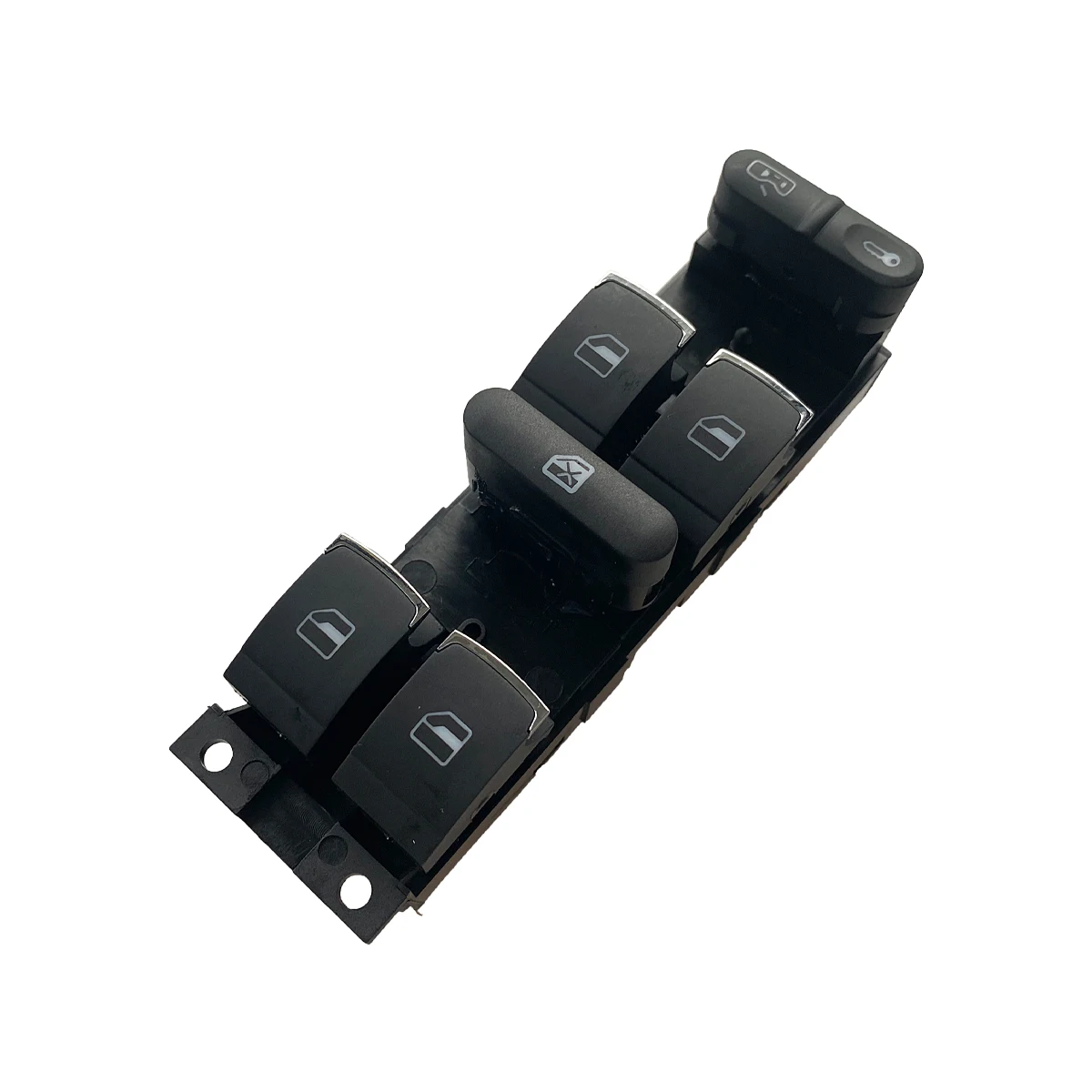 New Power Window Switch Chrome Button Plastic Panel Bracket Frame For VW Golf 4 MK4 Bora Passat Seat LEON 3BD959857 1J4959857