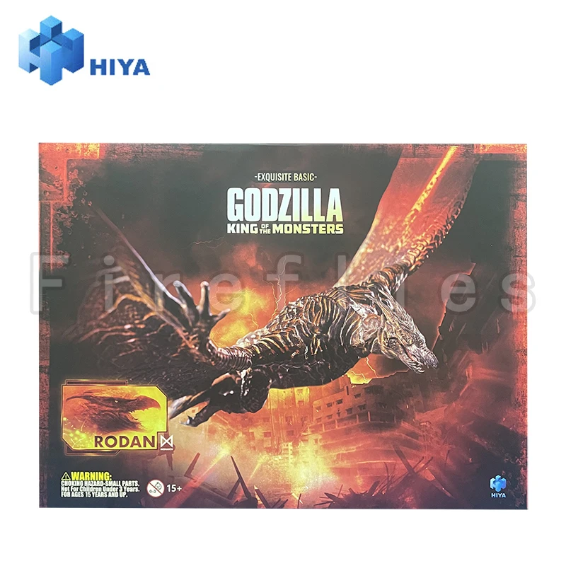 HIYA Action Figure Exquisite Basic Series Godzilla King of the Monsters Rodan Flameborn Free Shipping