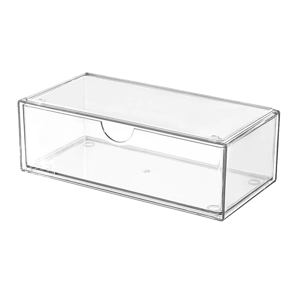 Transparent Stackable Drawer Sunglasses ganizer Storage Box Eyewear Display Case Jewelry Cosmetics Holder Sturdy Lightweight