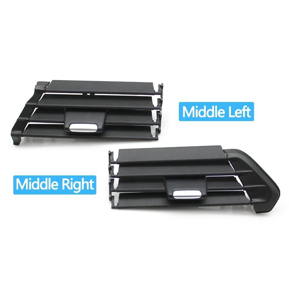 Complete Car Central Air Vent Grille Repair Kit Middle AC Vent Outlet Grille For BMW X3 X4 X3M X4M G01 G02 F97 F98 2017-2021