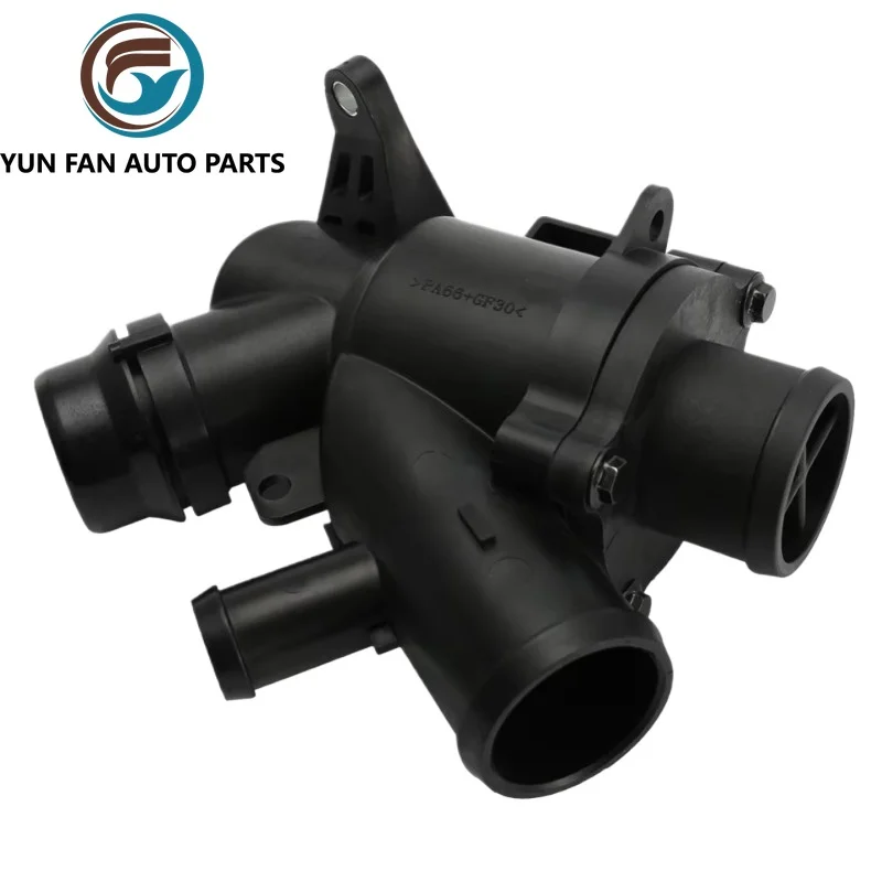 

AJ812132 AJ812887 C2Z19929LRO32135 Thermostat Housing Assembly for Land Rover LR4 for Jaguar F-Type XJ XF XR XFR XJR