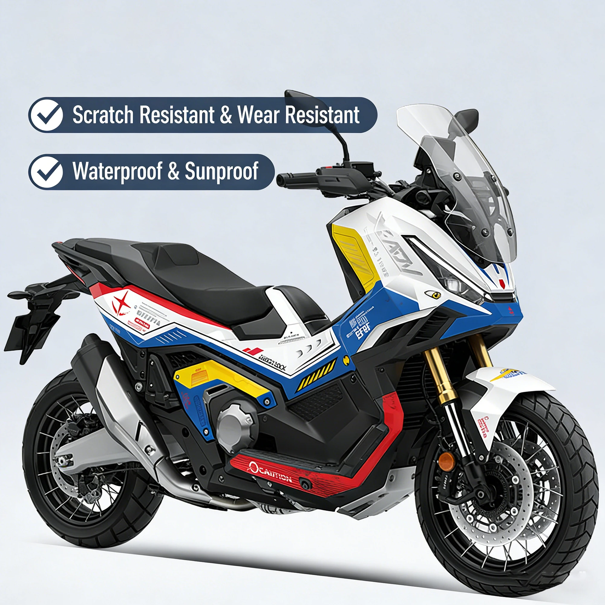 

Compatible With X-ADV750 2025 Full Body Graphics Kit Motorcycle Decals Stickers Waterproof Anti-Scratch