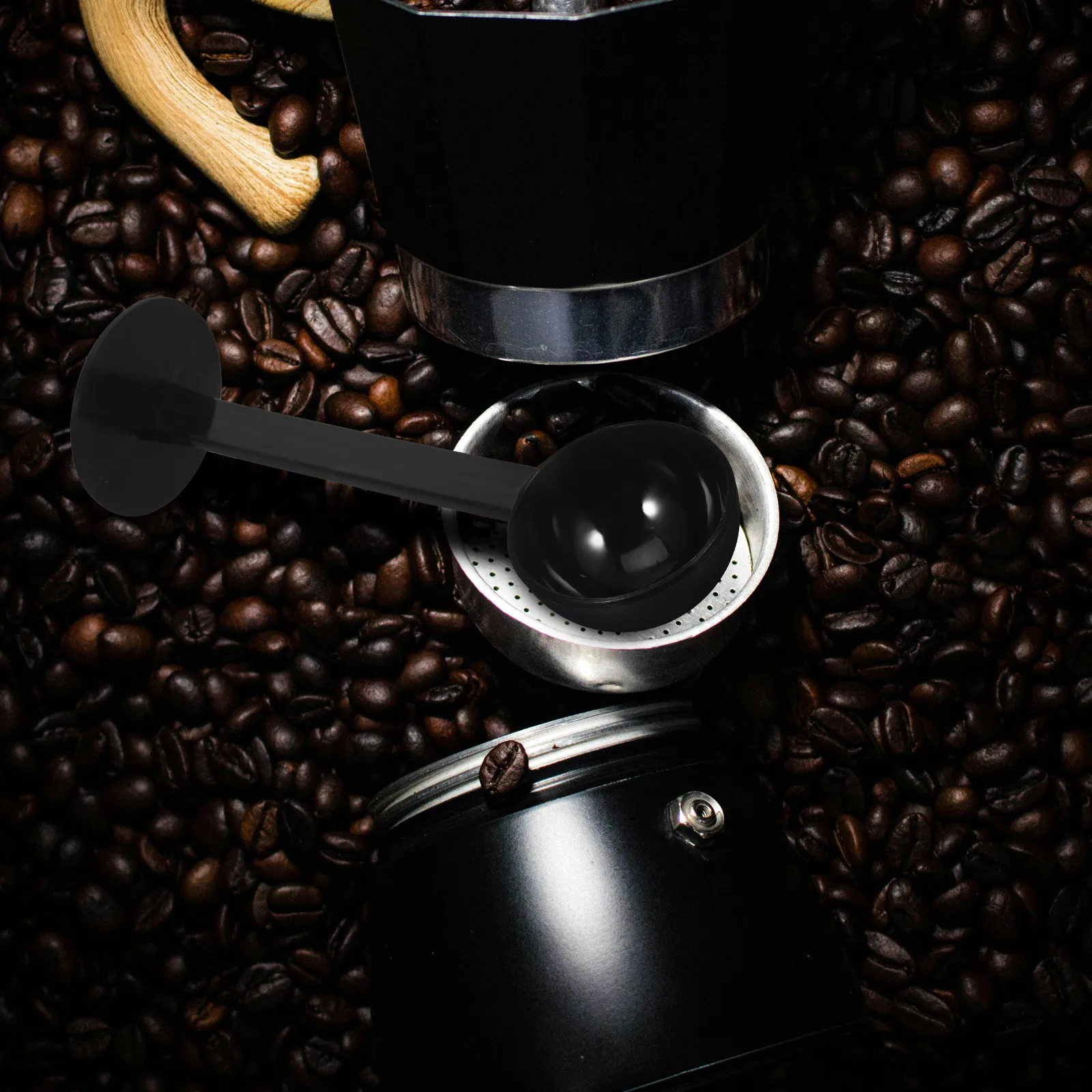 

Coffee Bean Spoon Reusable Ergonomic Kitchen Measuring Spoon Scoop Milk Powder Sugar Spice Powder Scoop