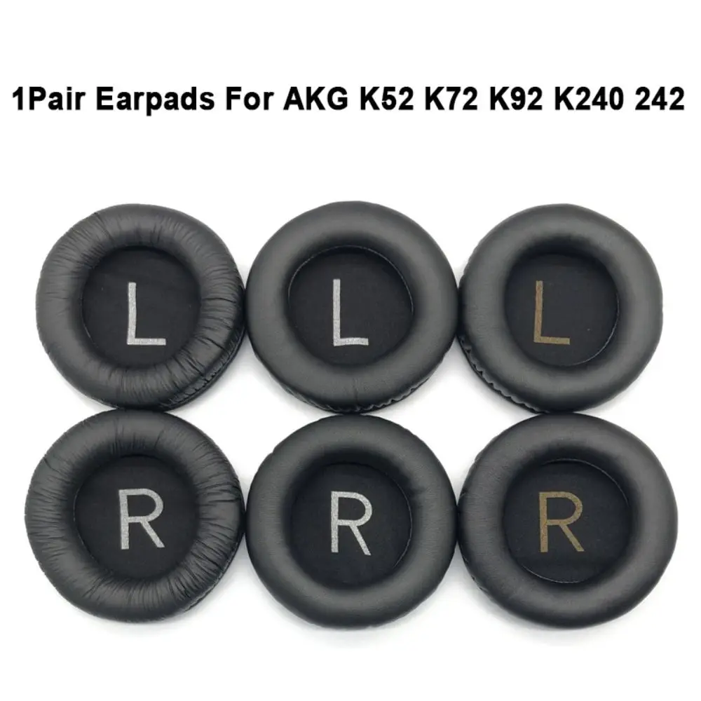 New Replacement Ear Pads Foam Soft Headsets Earpads Durable Ear Cushions for AKG K52 K72 K92 K240 K242 Headphone Accessories