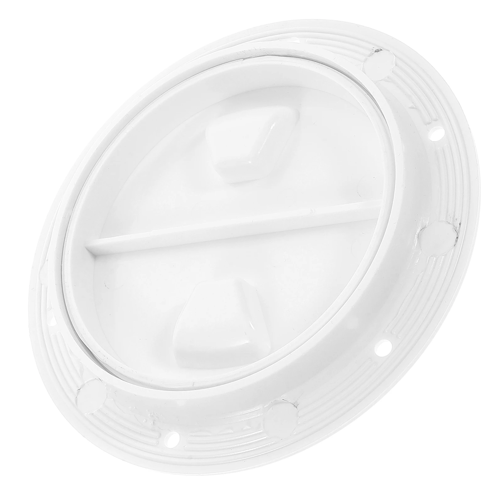 

Cover 4 Inch ABS Plastic Round Hatch Lid for Yacht Inspection Water Resistant Boat Hole Cover
