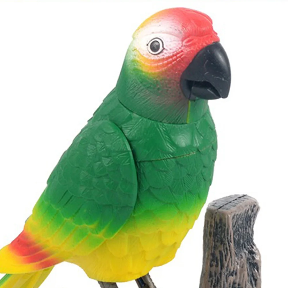 

Sound Activated Chirping Bird Singing Motion Sensor Bird For Desk Home Office Decoration Operated Mini Lightweight