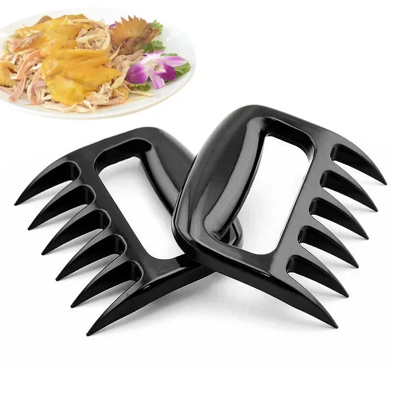 

1/2PCS BBQ Bear Claw Quick Meat Tearer Bear Claw Meat Splitter Multifunctional Food Grade Meat Processing Outdoor Picnic Tool