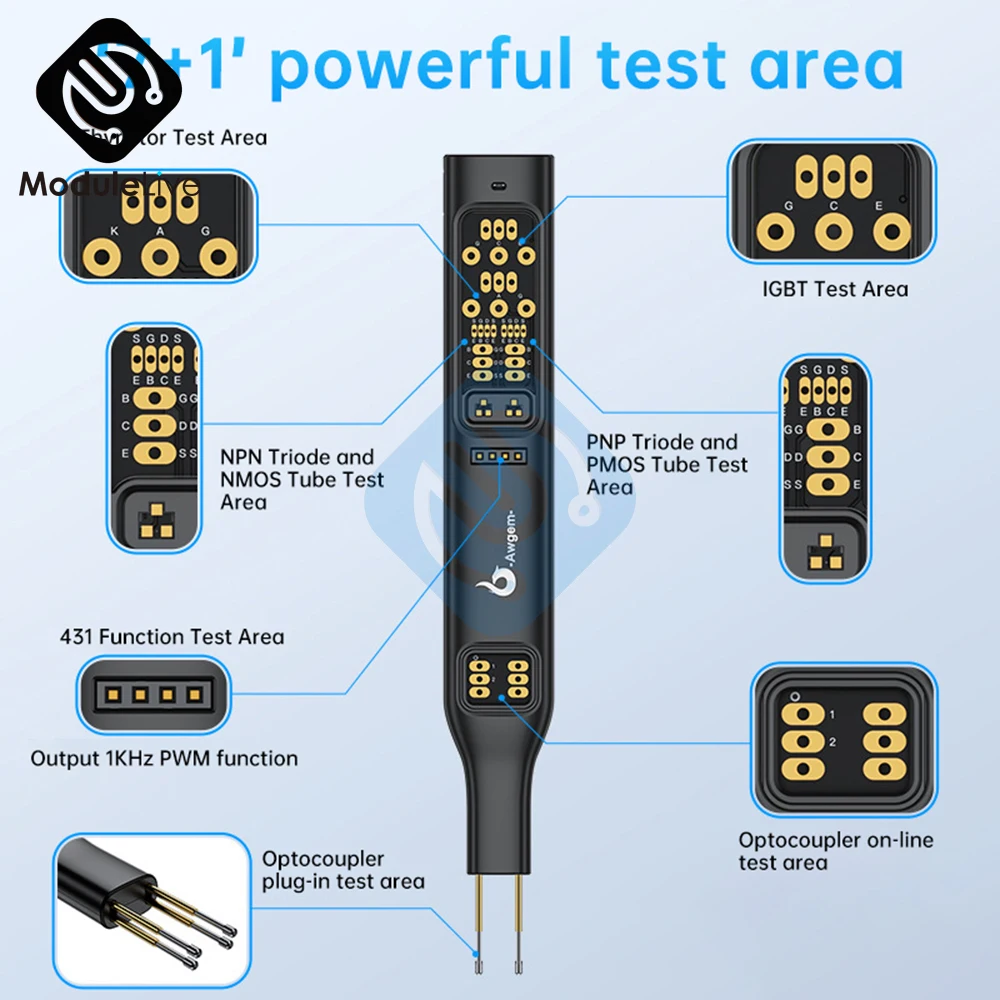 Optocoupler Tester Optocoupler Test Detection Tool Optocoupler Online Test Module Optocoupler Electronic Repair Tool