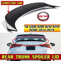 AR Style IS300 Car Rear Trunk Spoiler Lip Boot Wing Lip For LEXUS IS200 IS250 IS350 IS300 2014-2019 Car Tail Wing Decoration