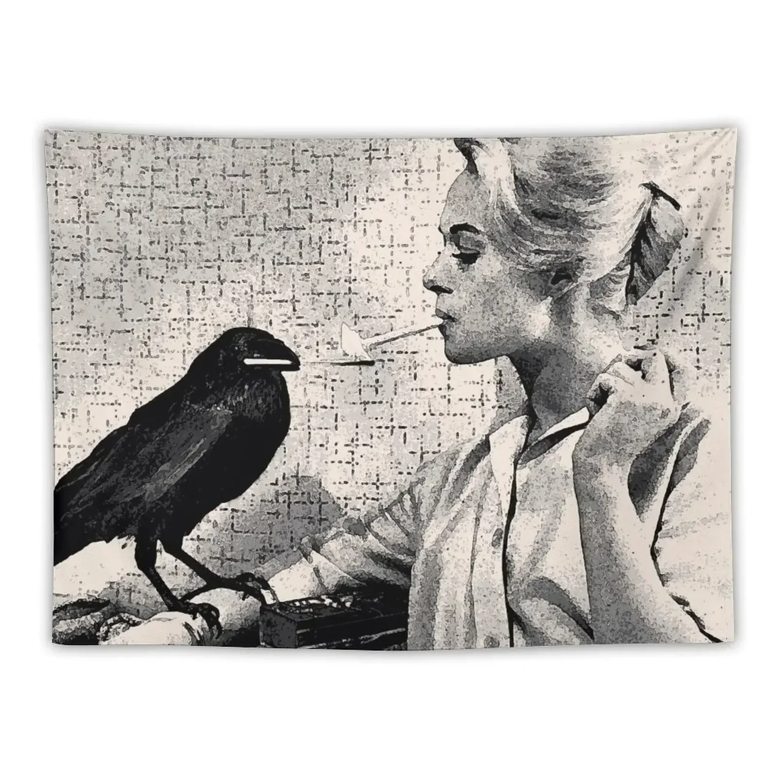 

Tippi Hedren Painting Tapestry Home Decorations Aesthetic Cute Room Decor Aesthetics For Room Tapestry