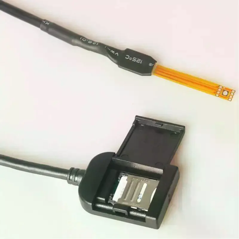 Sim Card Slot Adapter For Android Radio Multimedia Gps 4G Cable Connector Car Accessories Wires Replancement Part